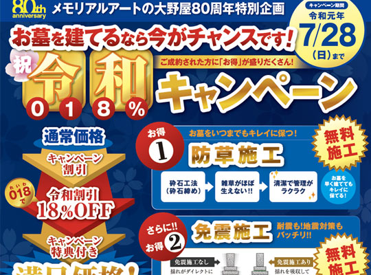 大野屋ャンペーン圧着DM